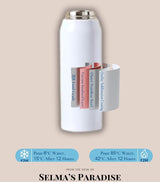 Water Bottle Blanks in Bulk Stainless Steel Insulated Sports Tumblers with Lid, Coaster & Gift Box Polymer Coated Heat Transfer Bottles 32oz