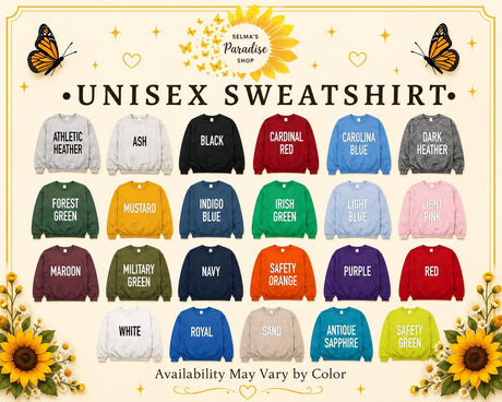 Embroidered 'Happy New Year' Sweatshirt: Unisex Cozy Pullover
