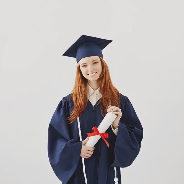 Gold Graduation Honor Cord: Braided Rayon Tassel, Class of 2025