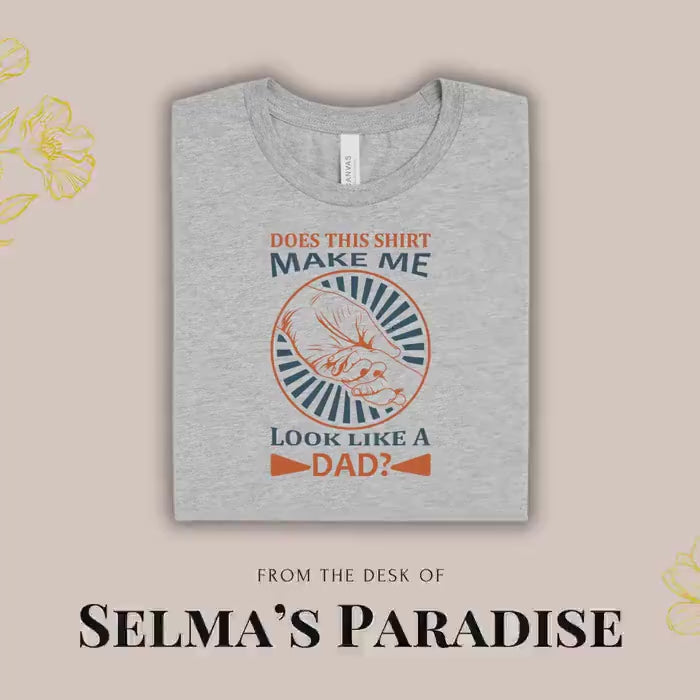 Make Me Look Like, Custom Unisex Short Sleeve Tee, Personalized Graphic T-Shirt for Dad Gifts