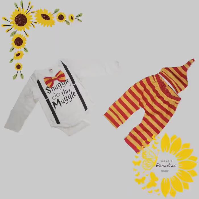 Baby Camo Romper Set: Newborn Onesie, Pants & Beanie