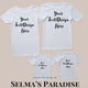 Custom Family Shirt - Personalized Trendy Short Sleeve Matching Tee for Vacation & Stylish Family Outfits