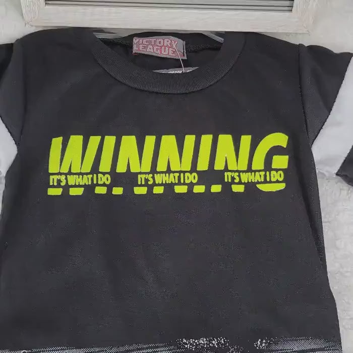 Baby Boy Clothes Set: Red & Black/Yellow Outfit, Winning Designs