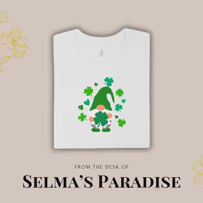 Personalized St. Patrick's Day Shirt: Lucky Gnome Graphic Tee