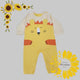 Vintage Style Cotton Baby Romper: Unisex Long Sleeve Pajamas
