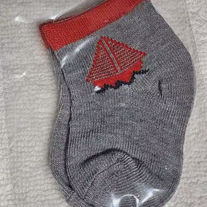 Baby Boy Cotton Socks: Multi-Color Newborn Gift Set (0-6 Months)