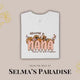 Being a Nana Makes My Life Complete T-Shirt: Floral Graphic, Oversized Fit