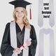 Custom Graduation Sash: Personalized Stole, Unisex Ceremonies