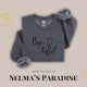 Boo Tiful Halloween Sweatshirt: Funny Fall Graphic Pullover