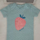 Strawberry Baby Onesie: 12 Month Girl Outfit, Soft Cotton Romper