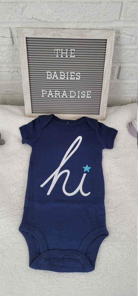 Hi Design Onesie