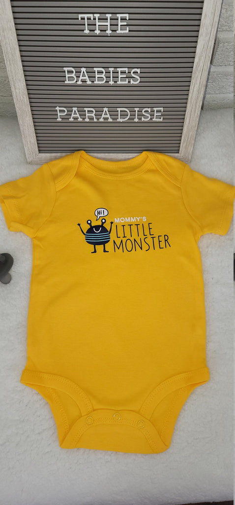 Mommy's Little Monster Design Onesie