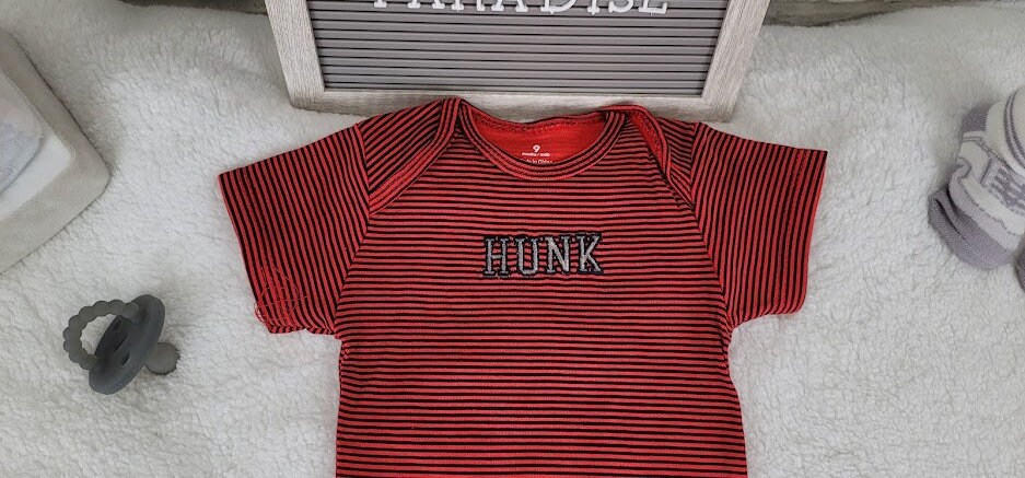 Hunk Design Onesie