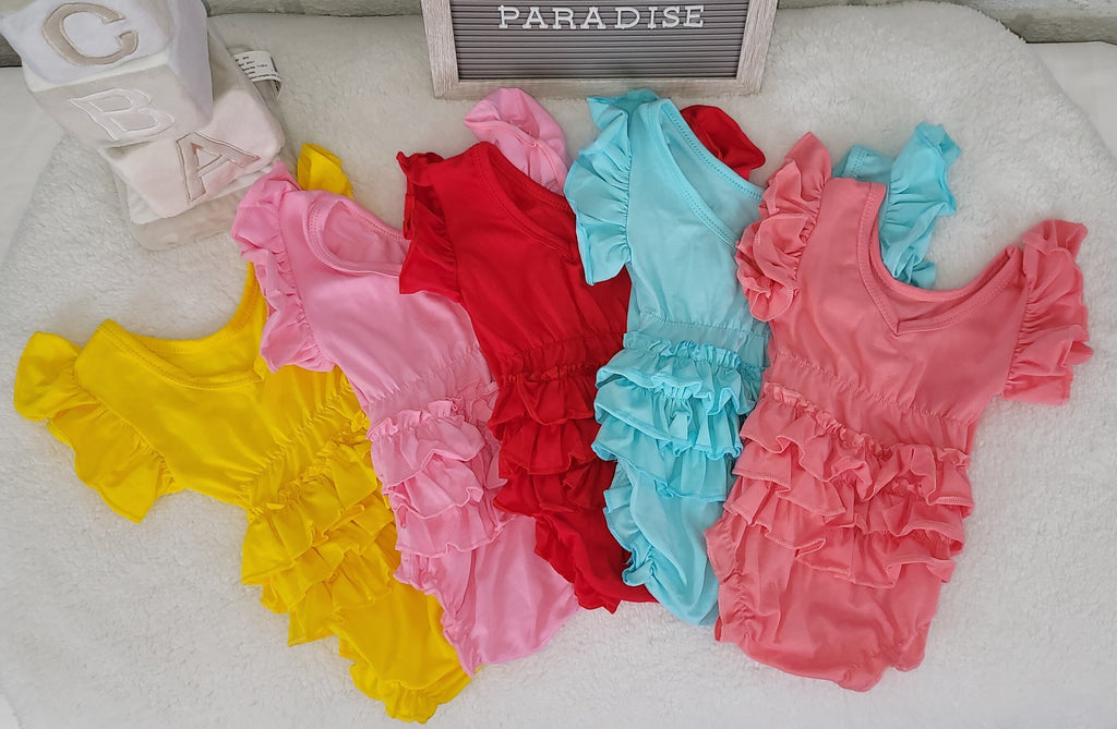 Ruffle Onesies Custom/Personalized Designs