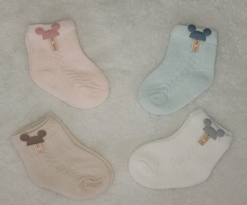 Organic Baby Mesh Breathable Children Socks