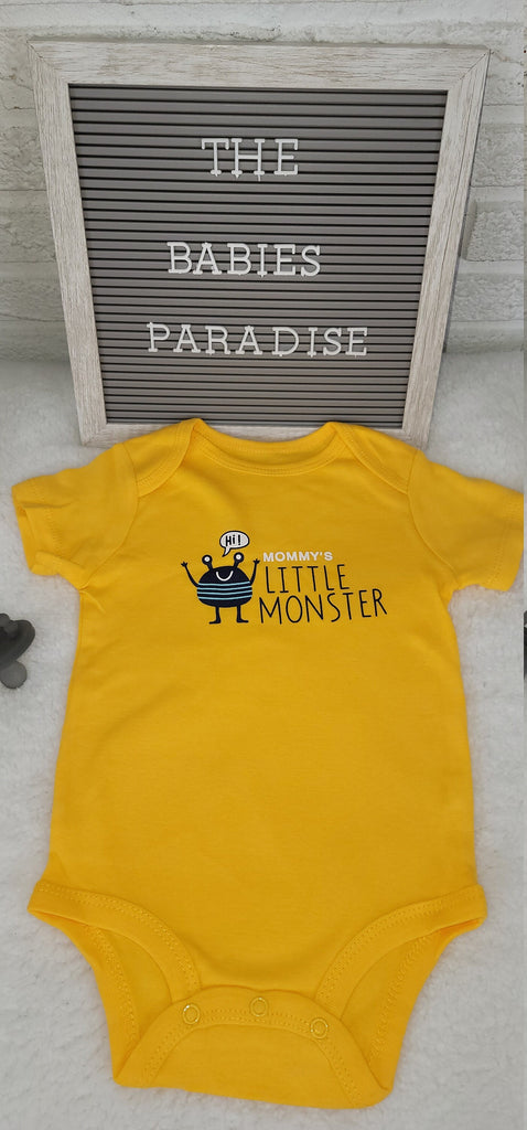 Mommy's Little Monster Design Onesie