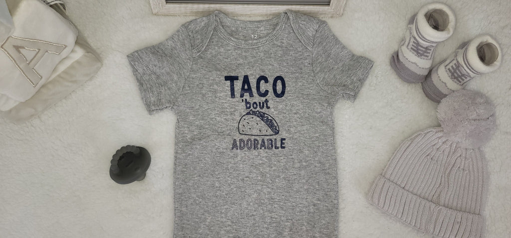 Taco Adorable Design Onesie