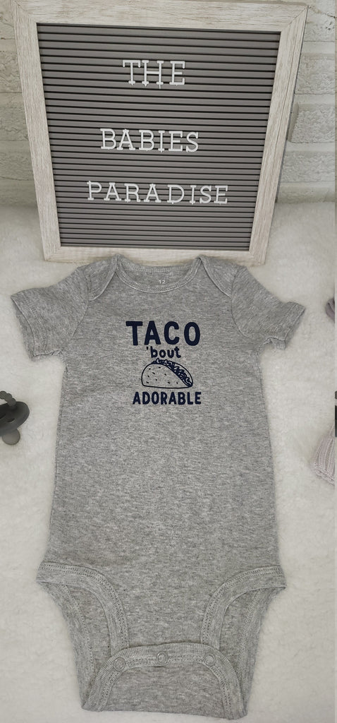 Taco Adorable Design Onesie