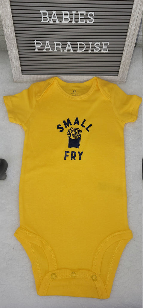 French Fries Design Onesie