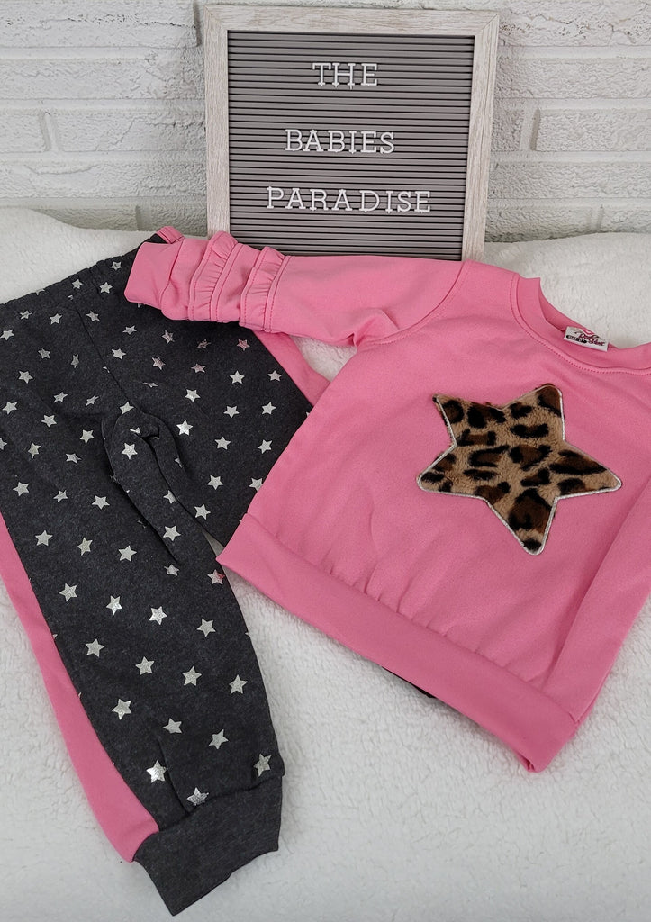 Girls Star Set Top and Bottom