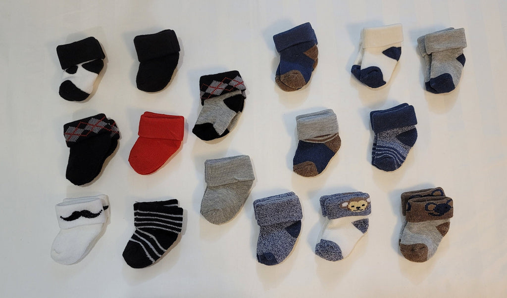 Baby Boy Character Socks