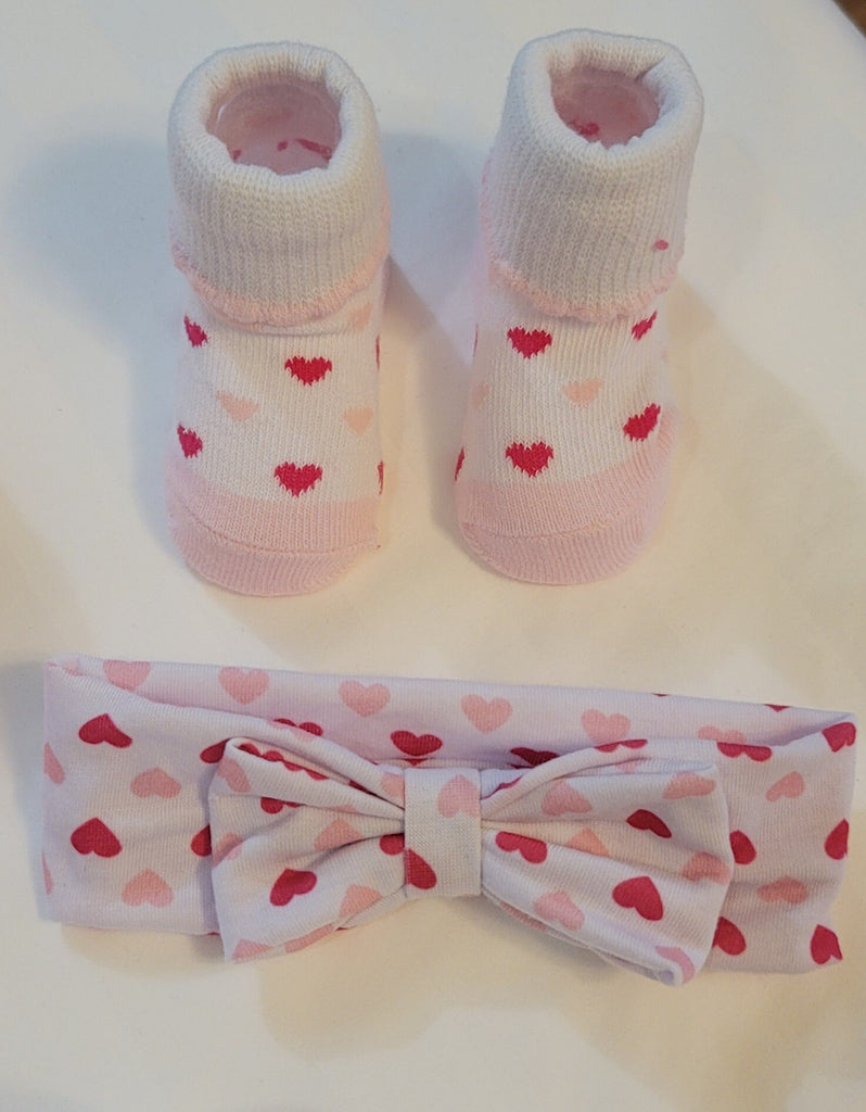 Baby Girl Socks Set with Headband
