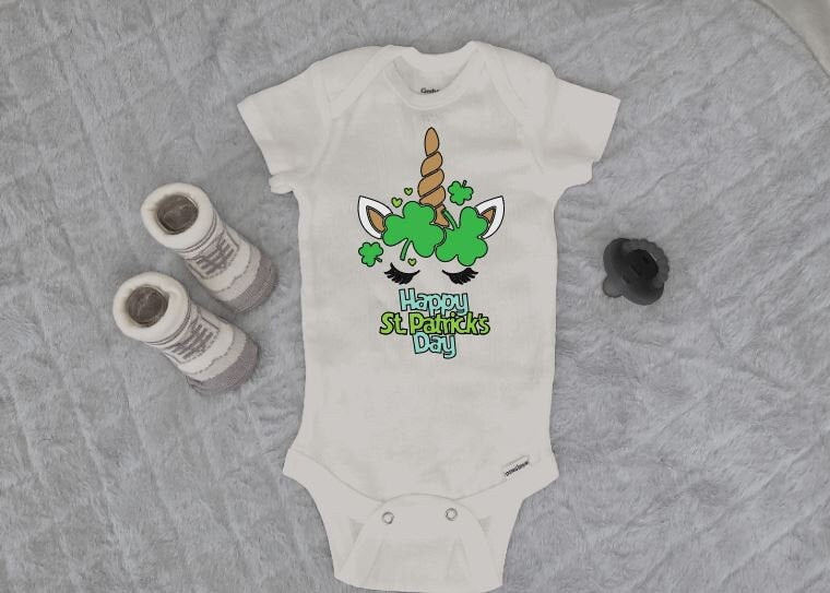 St. Patrick Onesie Design
