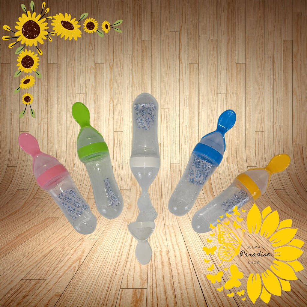 Food Dispensing, Infants Silicone Baby Feeding Bottles
