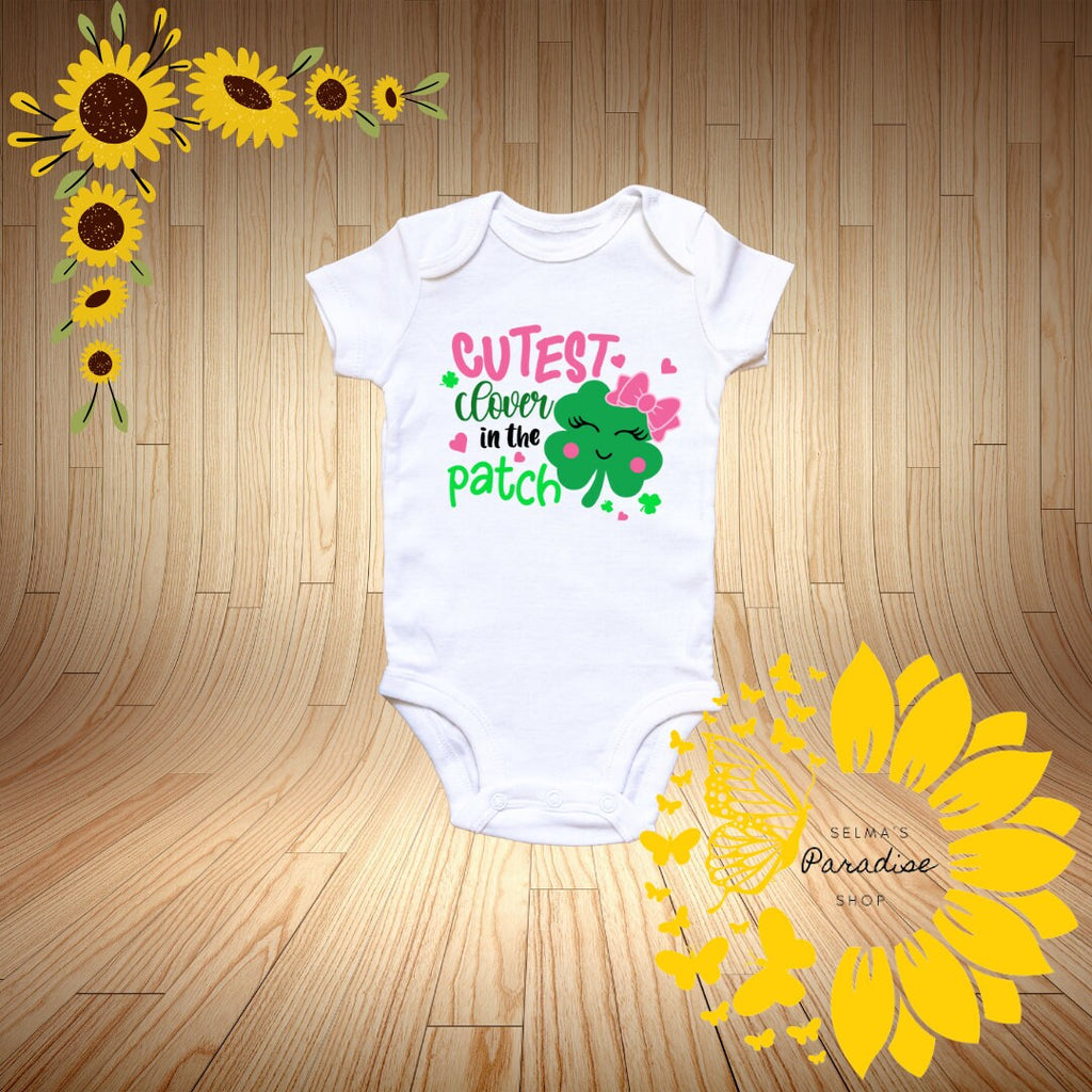 St. Patrick Design Custom Baby Onesie