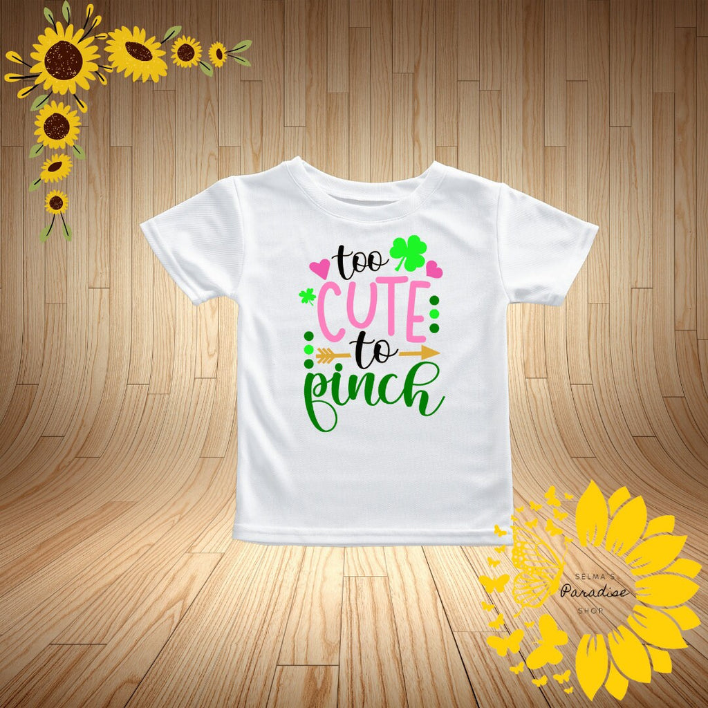 St. Patrick Design Kids Tshirts , Personalized Children T-Shirt