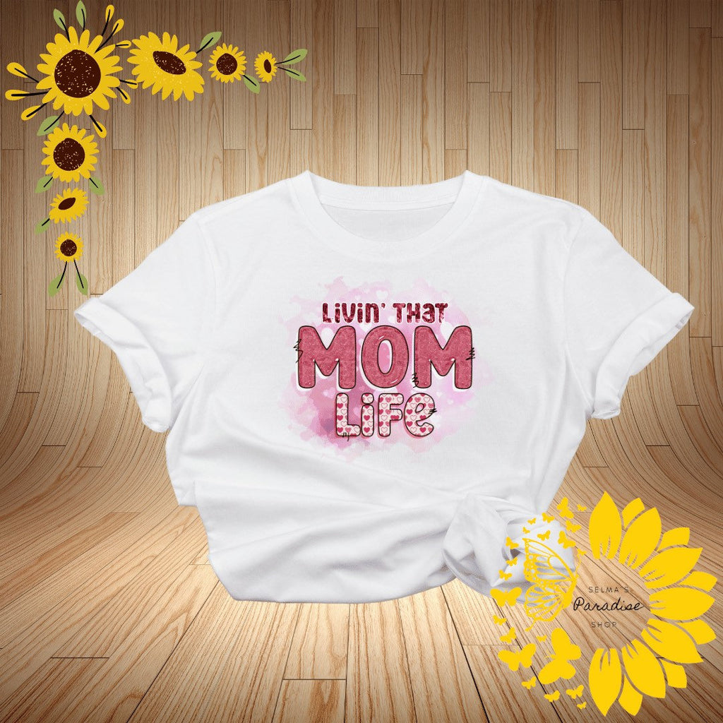 Living that Mom Life, Personalized Shirt