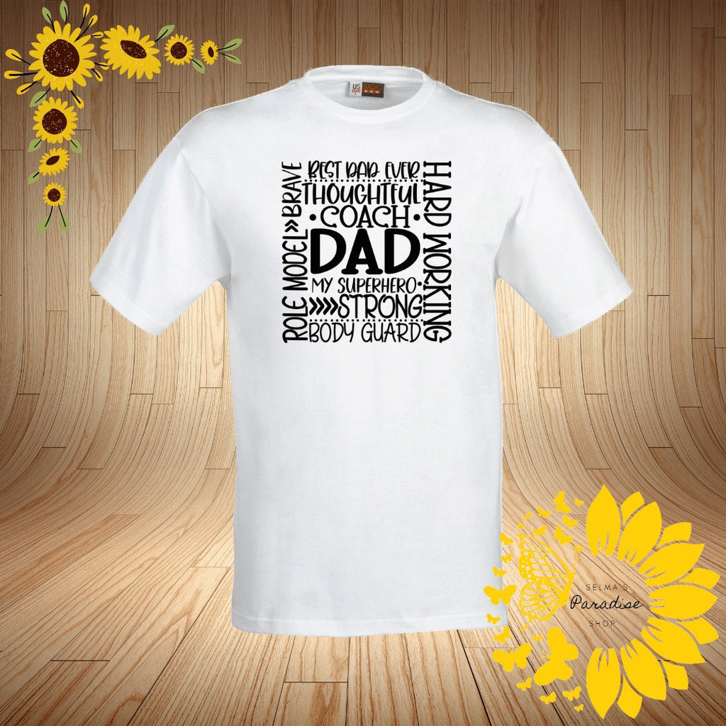Dads Custom Personalized T-Shirt, Variable Designs