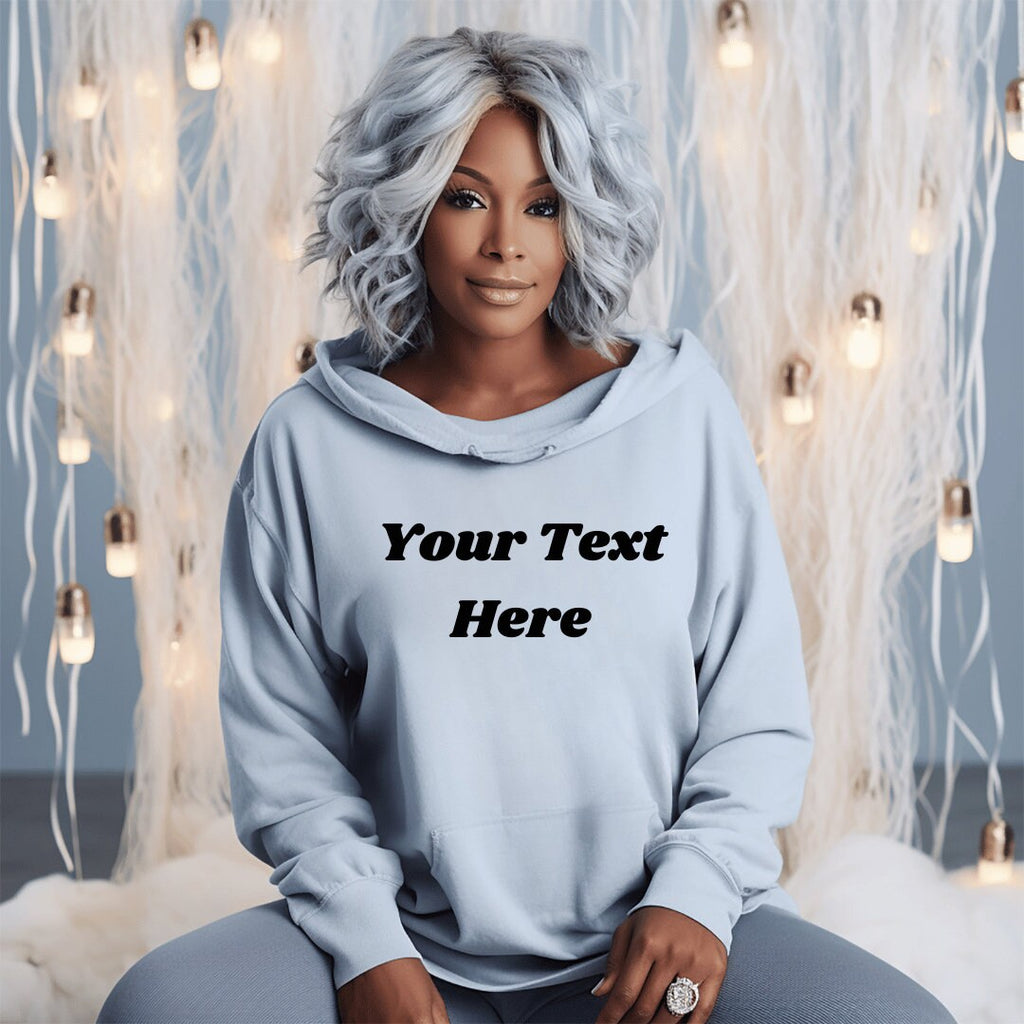Personalized Hoodie, Custom Hoodie, Your Text Design, For Her Or Him, Unisex Hoodie, Gift Idea, Any Occasion