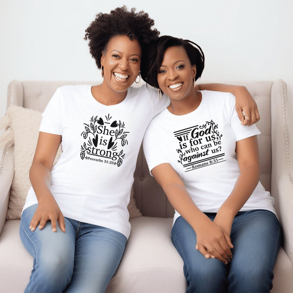 Bible Verses Design, Unisex Tshirts, Vynil Custom Tshirts, Gift Tshirts, Custom Design Tshirt, Personalized Tshirt Design, His/Hers Tshirt